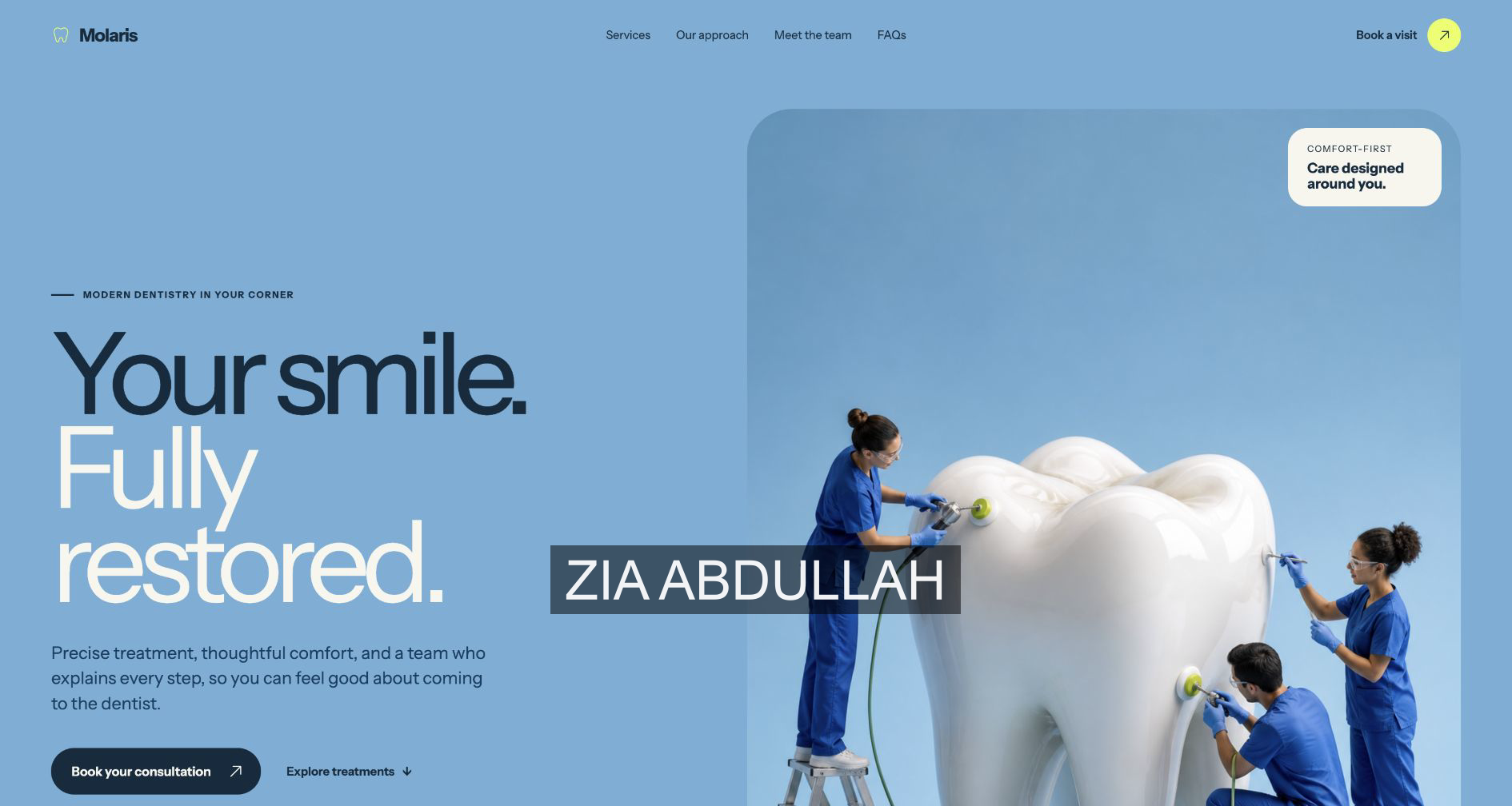 Molaris Dental project preview