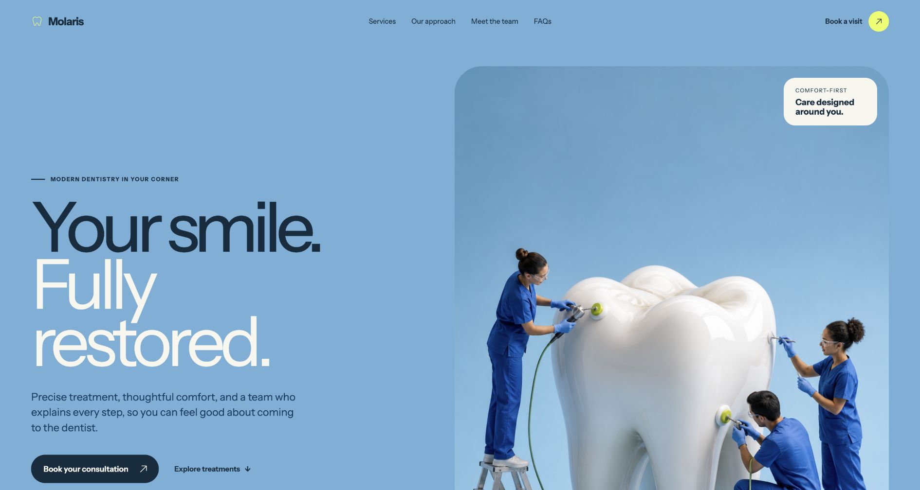 Molaris Dental project preview
